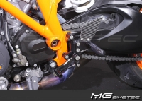 kleines Bild MG-Biketec Fussrastenanlage verstellbar